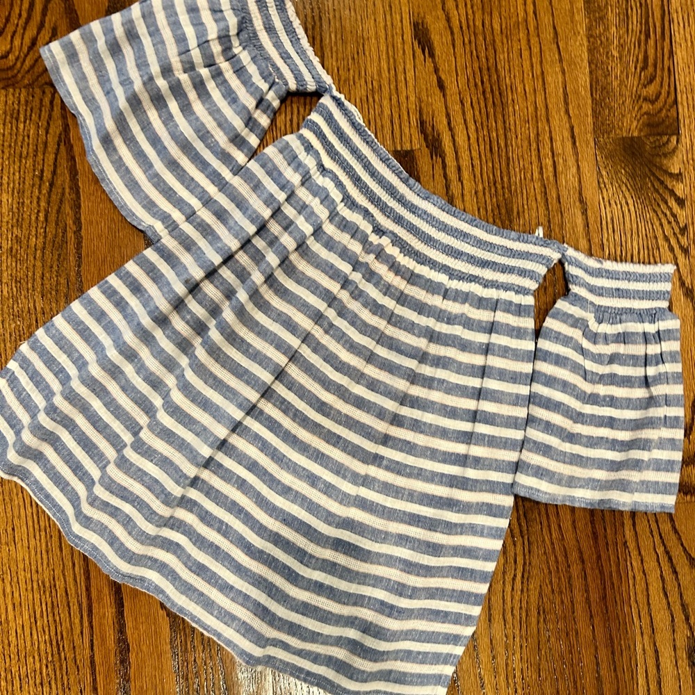 Rails Linen Isabelle Mykonos Striped Off The Shou… - image 2